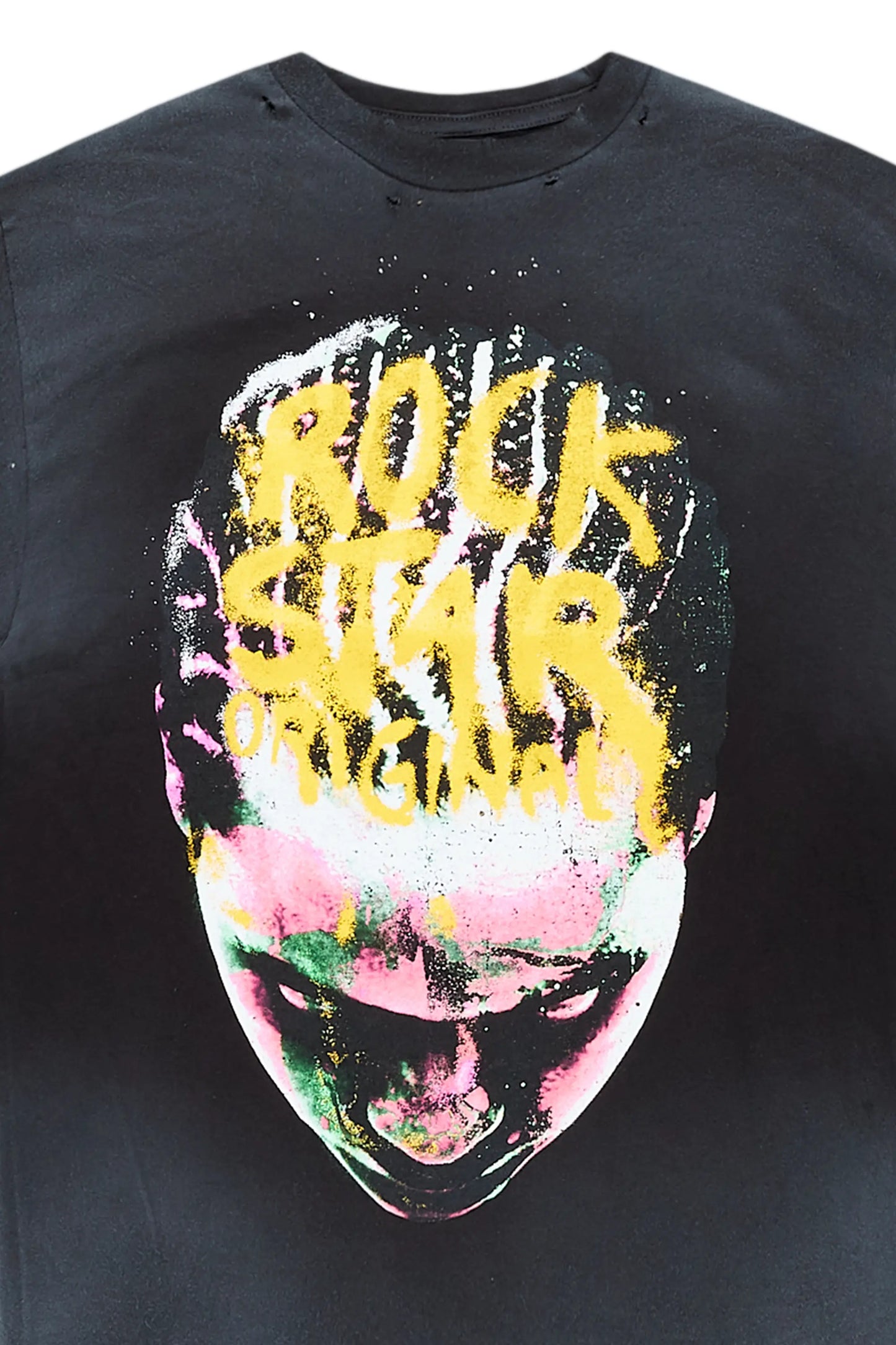 Jakhari Black Oversized T-Shirt
